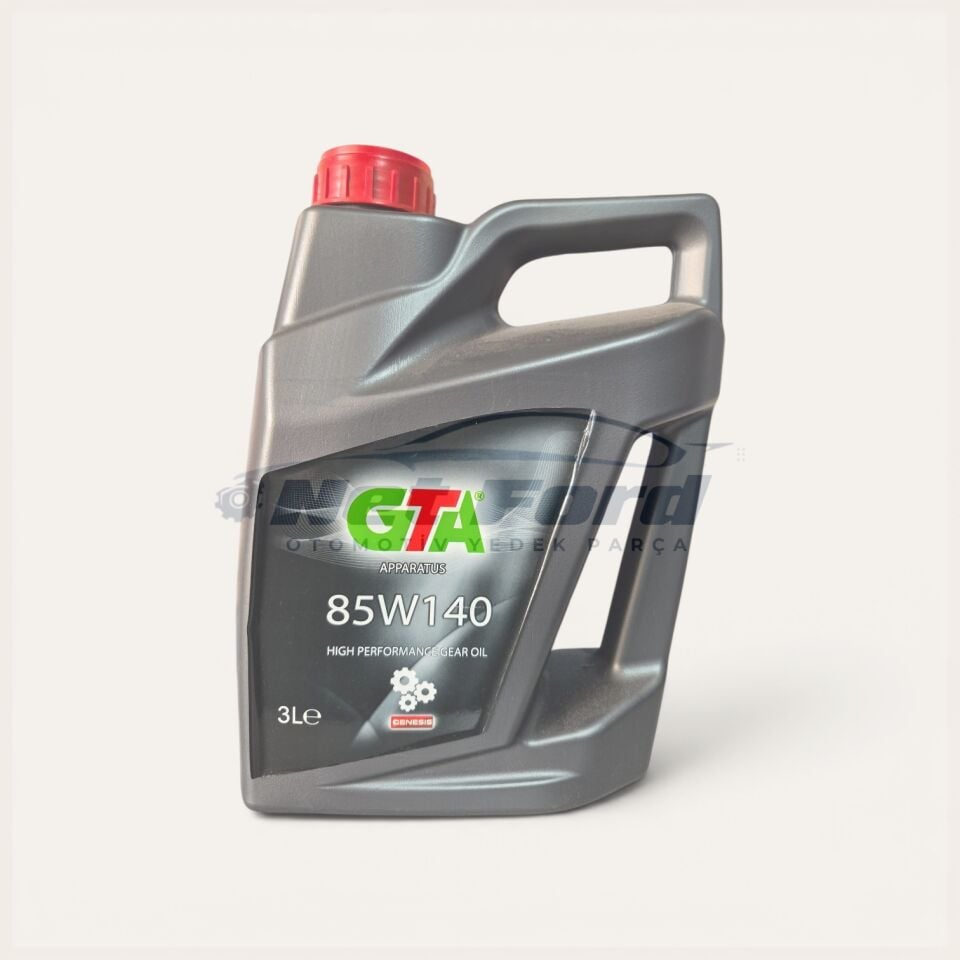 GTA Apparatus 85W-140 Yüksek Performanslı Dişli ve Diferansiyel Yağı 3 Litre
