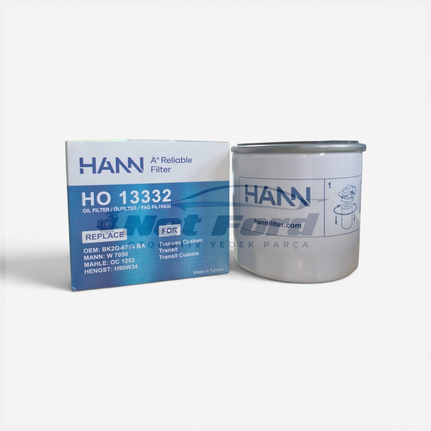 Yağ Filtresi Transit V347-V348-V363-V362 2.2 TDCi HANN HO 13332