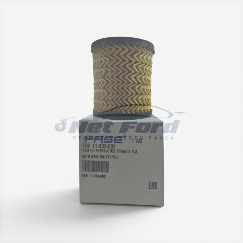 FASE FSE 11-233-002 Yağ Filtresi | 6C1Q-6744-BA | 1717510 | Net Ford