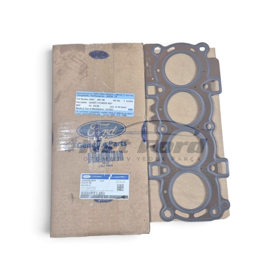 Silindir Kapak Contası Ford Fiesta 1.25 8A6G-6051-BB